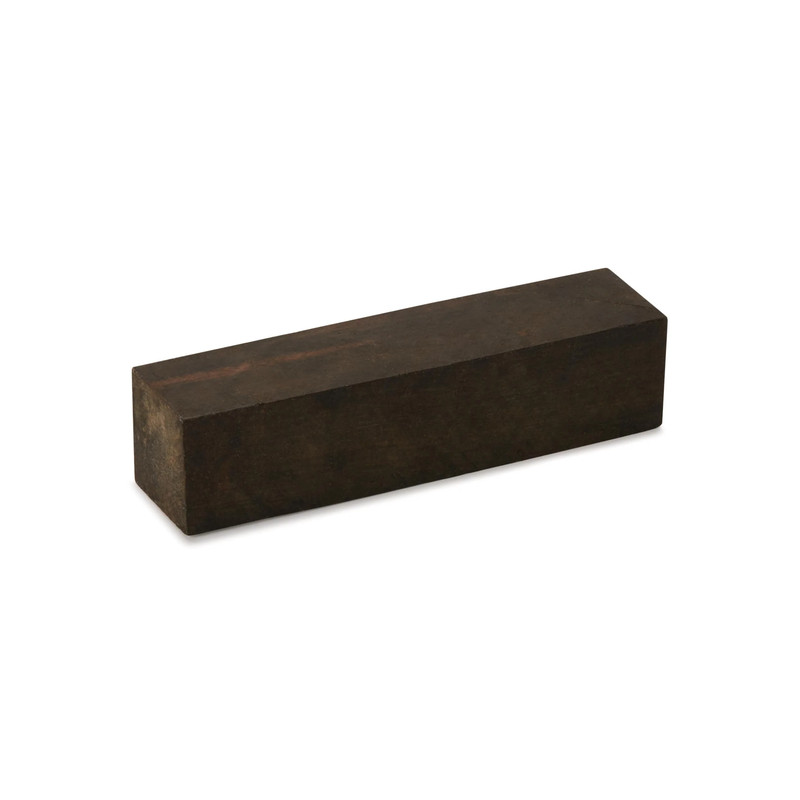 Gaboon Ebony Wood Turning Stock - Thickness:1-1/2" - Width:1-1/2" - Length:6"